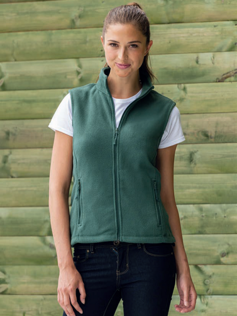 GILET IN PILE DONNA